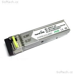 MaxLink 1.25G SFP optický modul, WDM(BiDi), SM, Tx