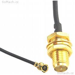 Pigtail u.Fl (IPEX) - RSMA female pigtail kabel, 1
