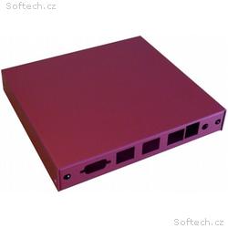 Montážní krabice CASE1D2REDU, 3x LAN, 2x SMA, USB,