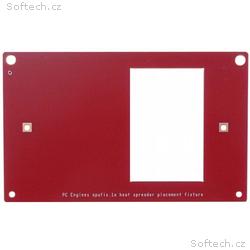 PC Engines heat spreader placement fixture (low co