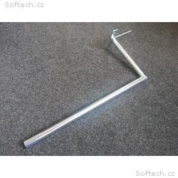 Antenní držák na zeď "L" délka 35cm, výška 63cm, d