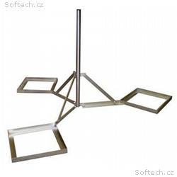 Stožár trojnožka, výška 120cm, d=48mm, na dlaždice