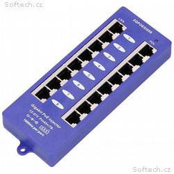 MaxLink pasivní Gigabitový POE panel, 8 portů