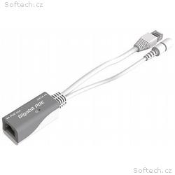 MikroTik pasivní gigabit PoE adaptér s LED indikac