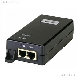 MaxLink PI30 PoE injektor - 802.3af, at, 55V, 550m