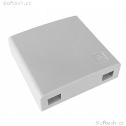 Masterlan FBOXSC2 - FTTH optická zásuvka, 2xSC