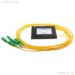Masterlan PLC optický splitter - 1x4, 1260-1650nm,