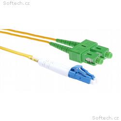 Masterlan optický patch cord, LCupc, SCapc, Duplex