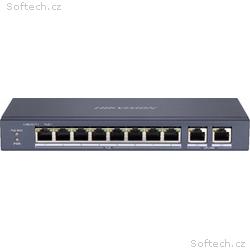 Hikvision DS-3E0310P-E, M PoE Switch, 8x PoE, 60W