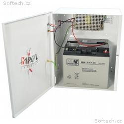 Napájecí zdroj 24V 5A, v plechovém boxu, místo na 