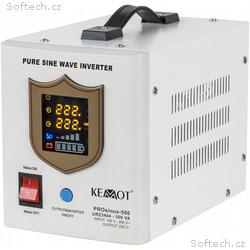 Kemot záložní zdroj UPS, 300W, 500VA, čistý sinus,