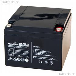 MaxLink olověná baterie AGM 12V 28Ah, M6