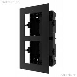 Hikvision DS-KD-ACF2, Black - 2x rámeček pro zápus