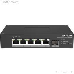 Hikvision DS-3T1306P-SI, HS Průmyslový PoE switch,