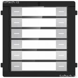 Hikvision DS-KD-K12, S - modul 12 tlačítek pro IP 