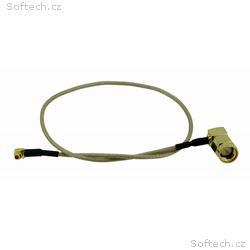 Pigtail 25cm RG178 MMCX - SMA male 90° úhlový