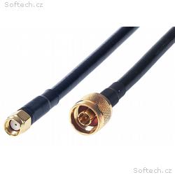 Pigtail RF240 5m - RSMA male, N male