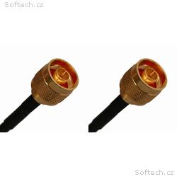 Pigtail RF240 0,5m - N male, N male