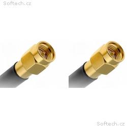 Pigtail RF240 1m - SMA male, SMA male