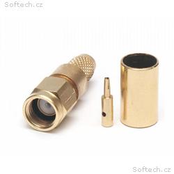 VF konektor RSMA male pozlacený na H155, RF240 vni