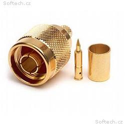 VF konektor N male pozlacený na H155, RF240