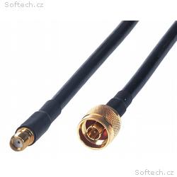 Pigtail RF240 0,5m - RSMA female, N male