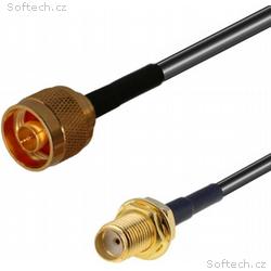 Pigtail RF240 0,2m - SMA female, N male