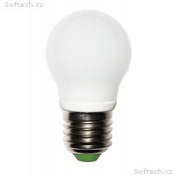 EuroLight LED žárovka 4W, E27, 2700K - koule