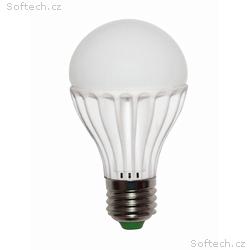 EuroLight LED žárovka 9W, E27, 6500K - koule