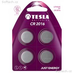 TESLA CR 2016 Lithium (CR2016, knoflíková baterie)