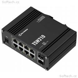 Teltonika TSW210 Průmyslový switch bez managementu