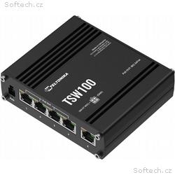 Teltonika TSW100 Průmyslový Nemanagovatelný Switch