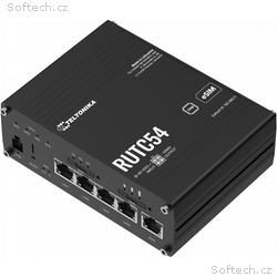 Teltonika RUTC54, Průmyslový 5G Wi-Fi 6 router, eS