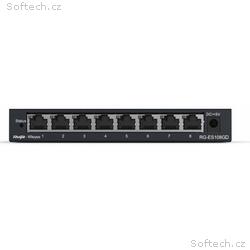 Reyee RG-ES108GD 8-port 10, 100, 1000Mbps Switch -