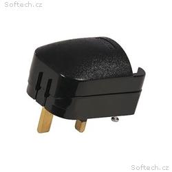Schuko to UK, IRL 13A - SCP3 adaptér z EU na UK zá