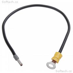 Propojovací DC kabel, 30cm, očko M6 - dutinka