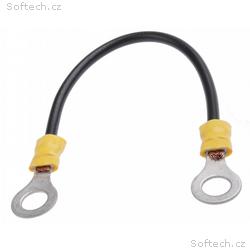 Propojovací DC kabel mezi bateriemi, 15cm, 2x očko