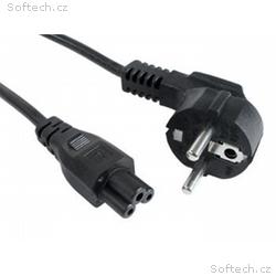 OEM síťový napájecí kabel pro notebook 230V, 0,7m,