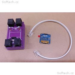 Tinycontrol OLED RTC i2c Rozšiřující modul pro Lan