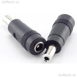 Redukce pro DC zdroje, konvertuje 2.1mm DC jack na