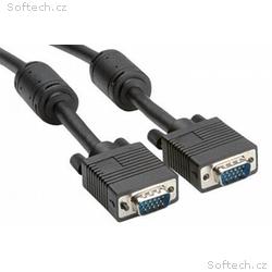 Kabel VGA propojovací MD15HD-MD15HD HQ stíněný,50m