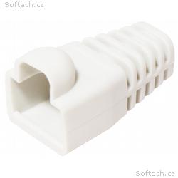 Ochranná krytka RJ45 s ochranou západky, bílá