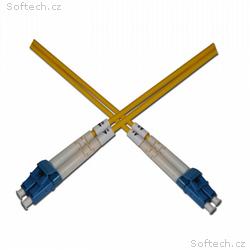 Optický patchkabel duplexní, LC-LC 9, 125um SM, 40