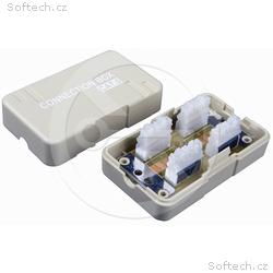 Solarix spojovací box CAT6 UTP 8p8c LSA+, Krone