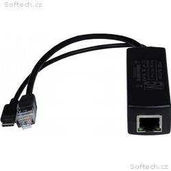 POE splitter pro Raspberry Pi z IEEE802.3af na USB