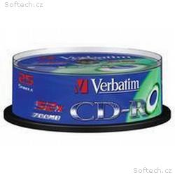 VERBATIM CD-R(25-Pack)Spindle, Extra Protection, D