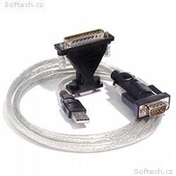 PremiumCord Konvertor USB2.0 - serial RS232 kabel