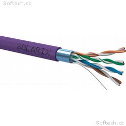 Solarix instalační kabel CAT5E FTP LSOH 305m box 