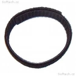 Solarix suchý zip oboustranný černý, šířka 20mm, b