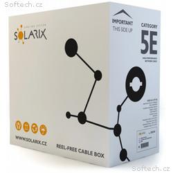 Solarix instalační kabel CAT5E UTP PE venkovní 305
